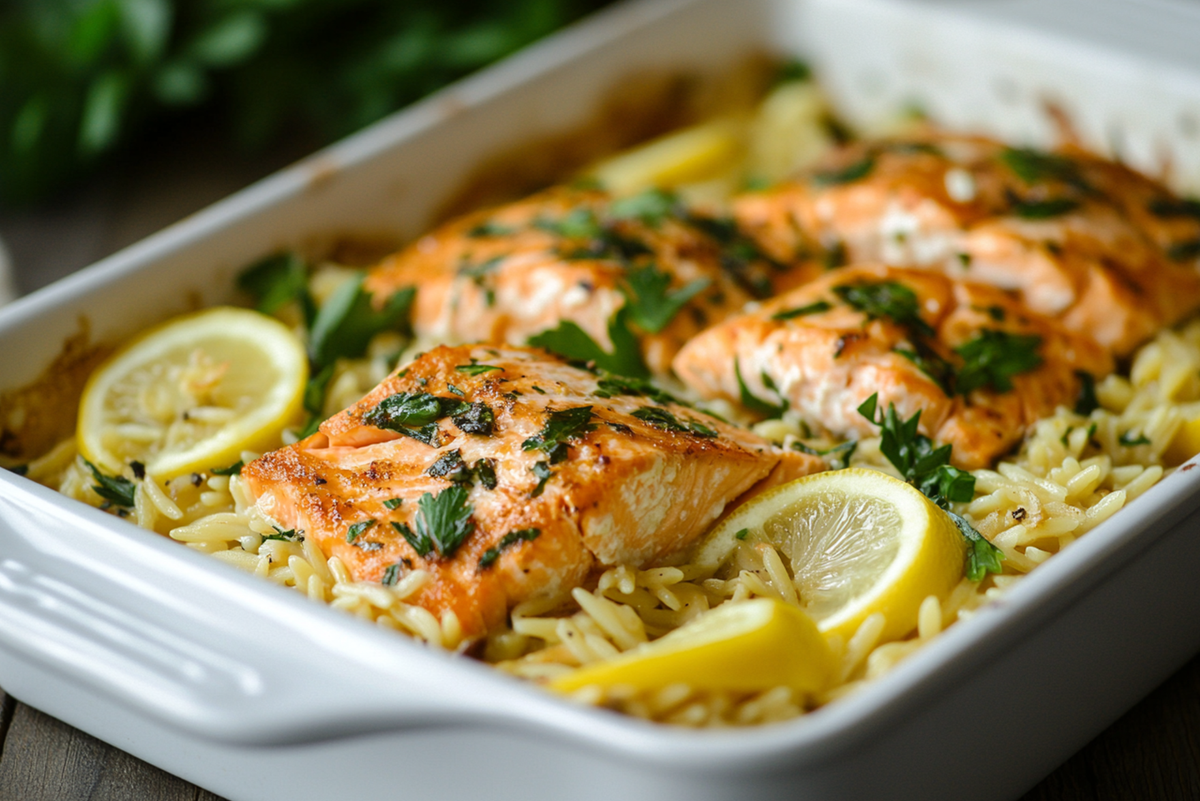 Lemony Salmon &amp; Orzo Casserole
&ndash; Vitamins and Supplements Online Canada - Shop With Free Shipping