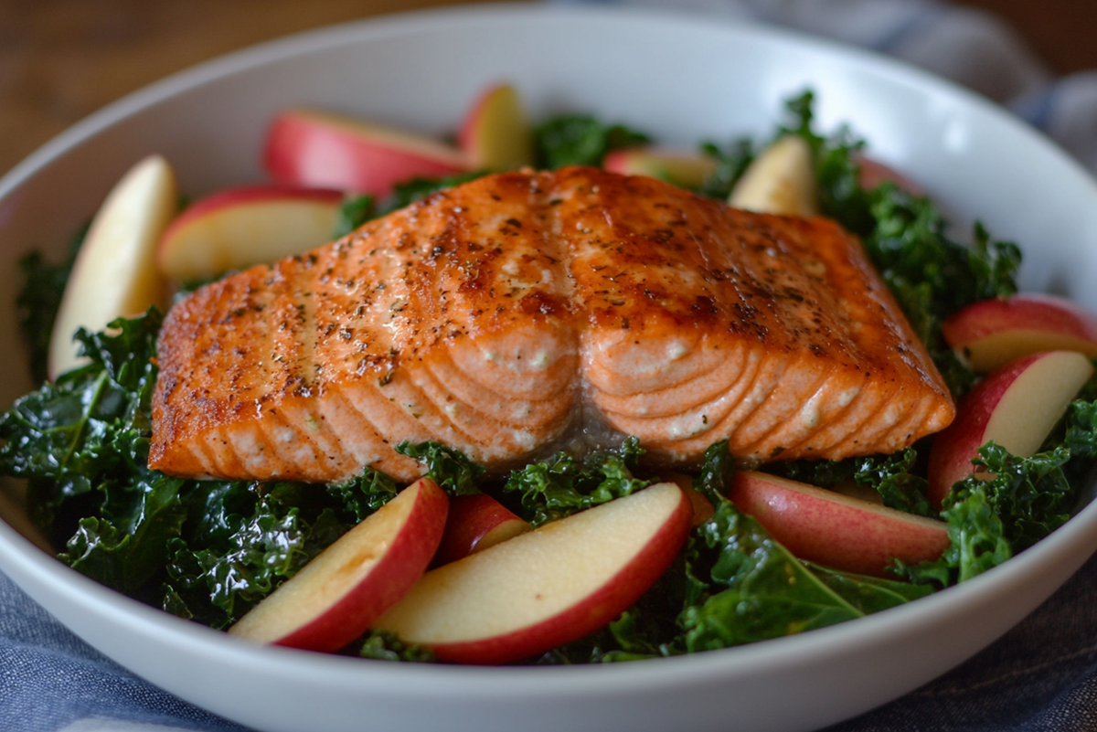 Salmon and Kale with Apple Salad
&ndash; Vitamins and Supplements Online Canada - Shop With Free Shipping