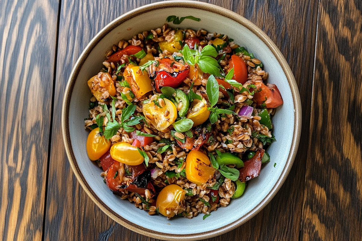Tomato &amp; Charred Pepper Farro Salad
&ndash; Vitamins and Supplements Online Canada - Shop With Free Shipping