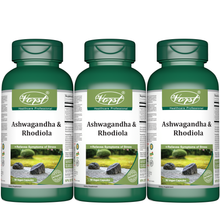 Load image into Gallery viewer, Ashwagandha and Rhodiola Complex 90 Vegan Capsules