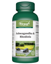 Load image into Gallery viewer, Ashwagandha and Rhodiola Complex 90 Vegan Capsules