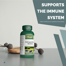Load image into Gallery viewer, Ashwagandha and Rhodiola Complex 90 Vegan Capsules