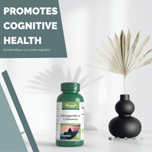 Load image into Gallery viewer, Ashwagandha and L-Theanine Complex 90 Vegan Capsules