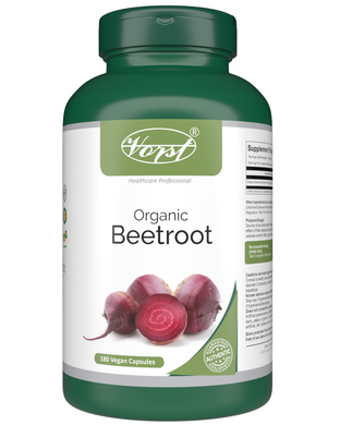 Organic Beetroot Supplement Front