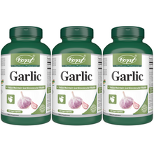 Load image into Gallery viewer, Garlic 1200mg Per Serving 180 Vegan Capsules