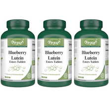 Load image into Gallery viewer, Blueberry Extract & Lutein Esters 200 Vegan Tablets