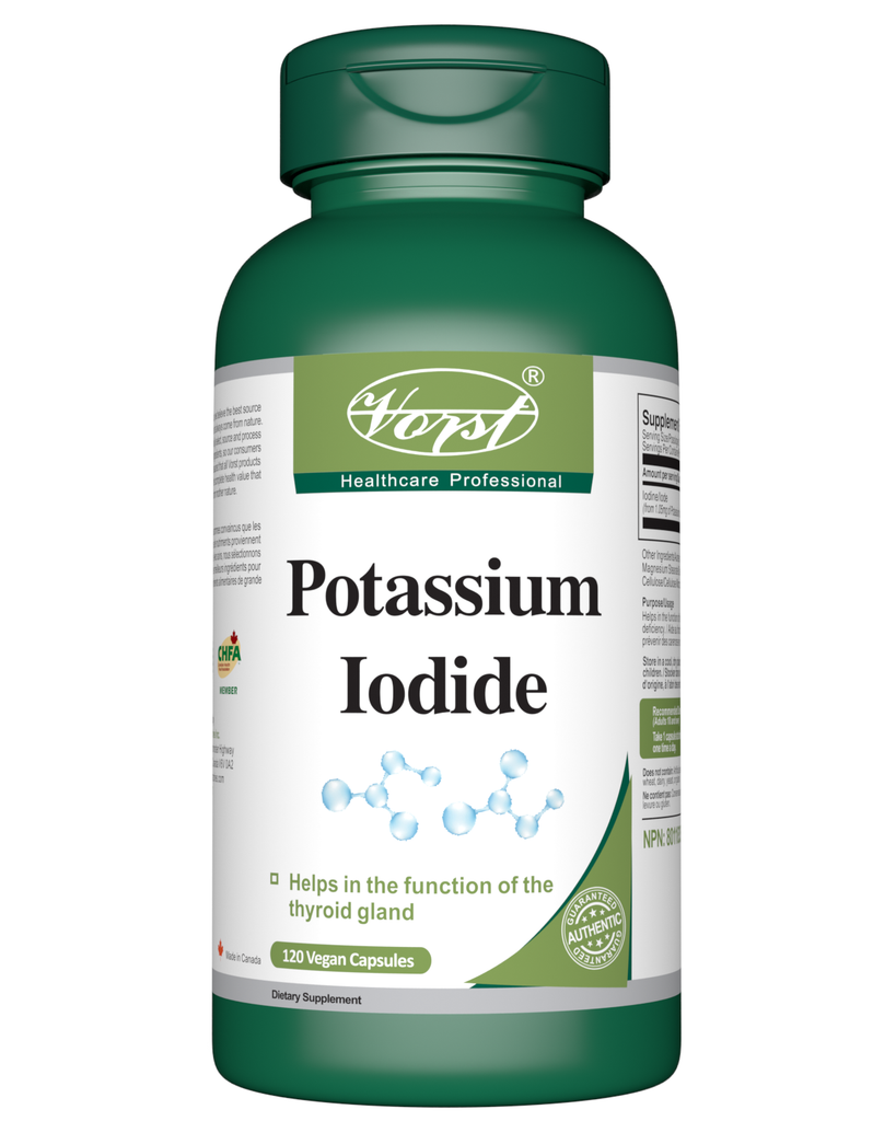 Potassium Iodide 800mcg 120 Vegan Capsules