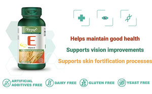 Vitamin E , Antioxidant for Eye, Skin, and Brain