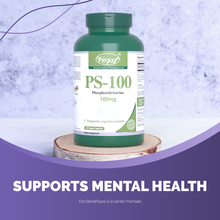 Load image into Gallery viewer, Phosphatidylserine (PS-100) for Brain Health, Cognitive Function