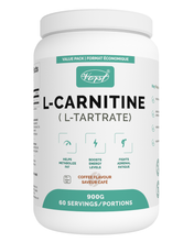 Load image into Gallery viewer, L-Carnitine L-Tartrate Powder Coffee Flavor 600g bottle front