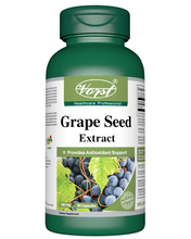 Load image into Gallery viewer, Grape Seed 100mg 90 Capsules Front