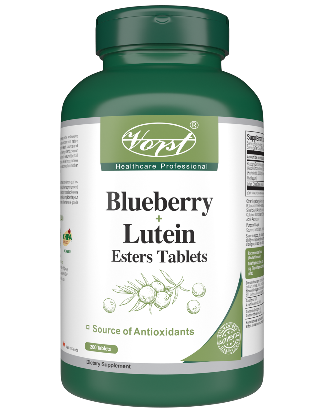 Blueberry & Lutein for Eye, Antioxidant