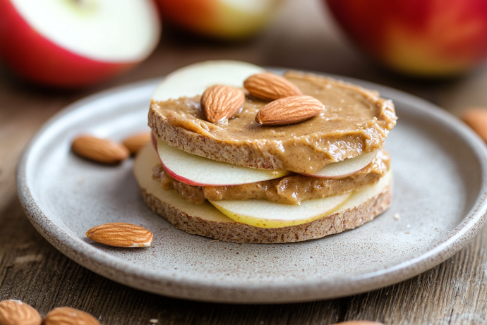 Almond Butter & Apple Slices