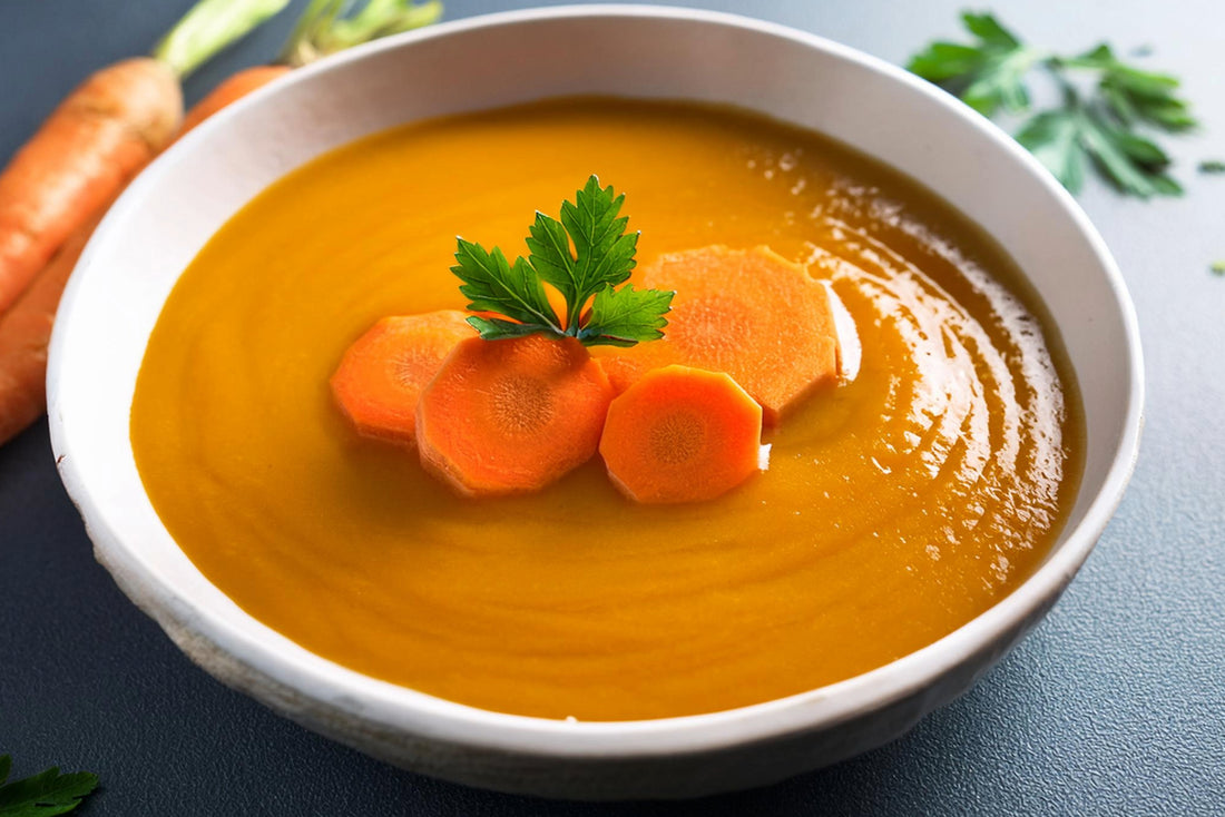 Vitamin A Rich Carrot-Ginger Soup