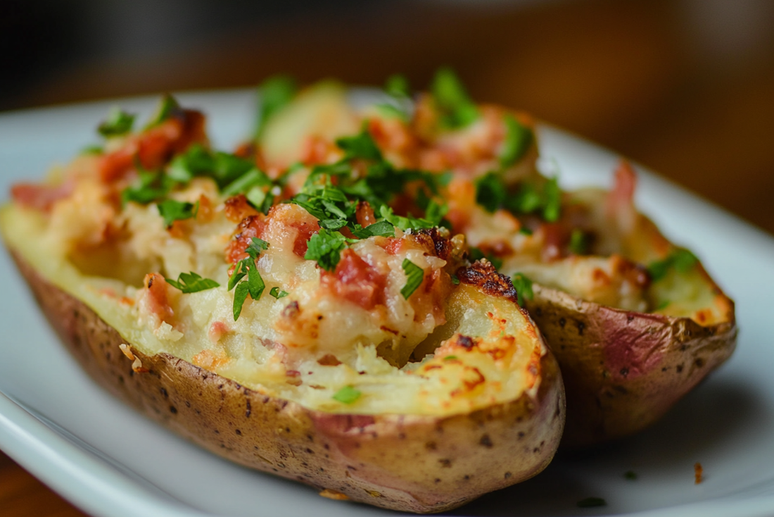 Loaded Baked Potato Skins