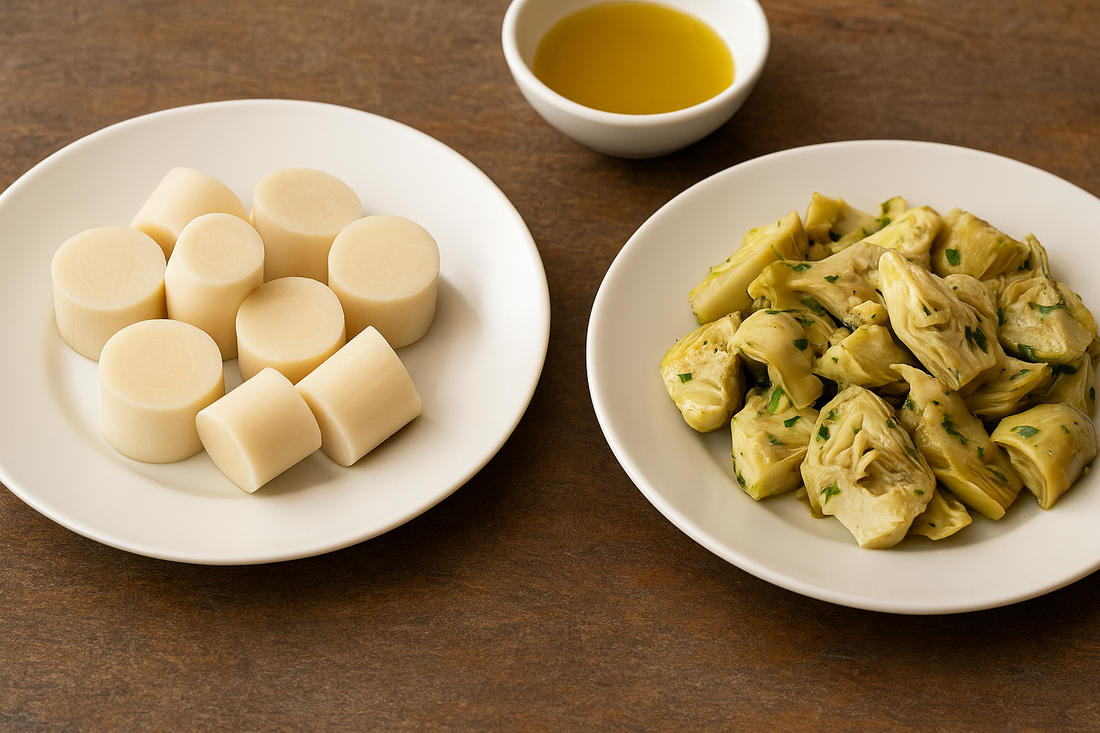 Hearts of Palm vs. Artichoke Hearts: What's the Difference?