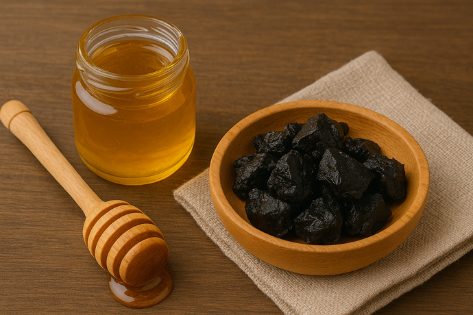 Shilajit with Honey Benefits: A Potent Duo for Energy and Vitality