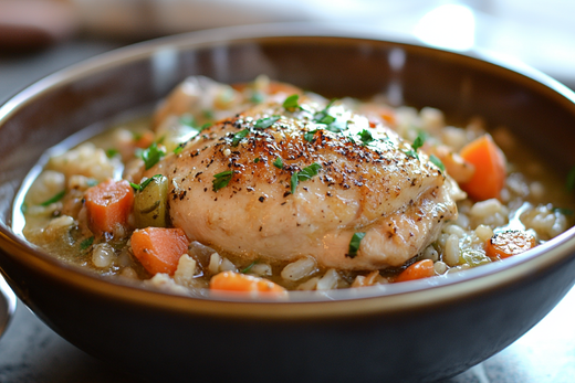 Hearty & Healthy Chicken and Rice