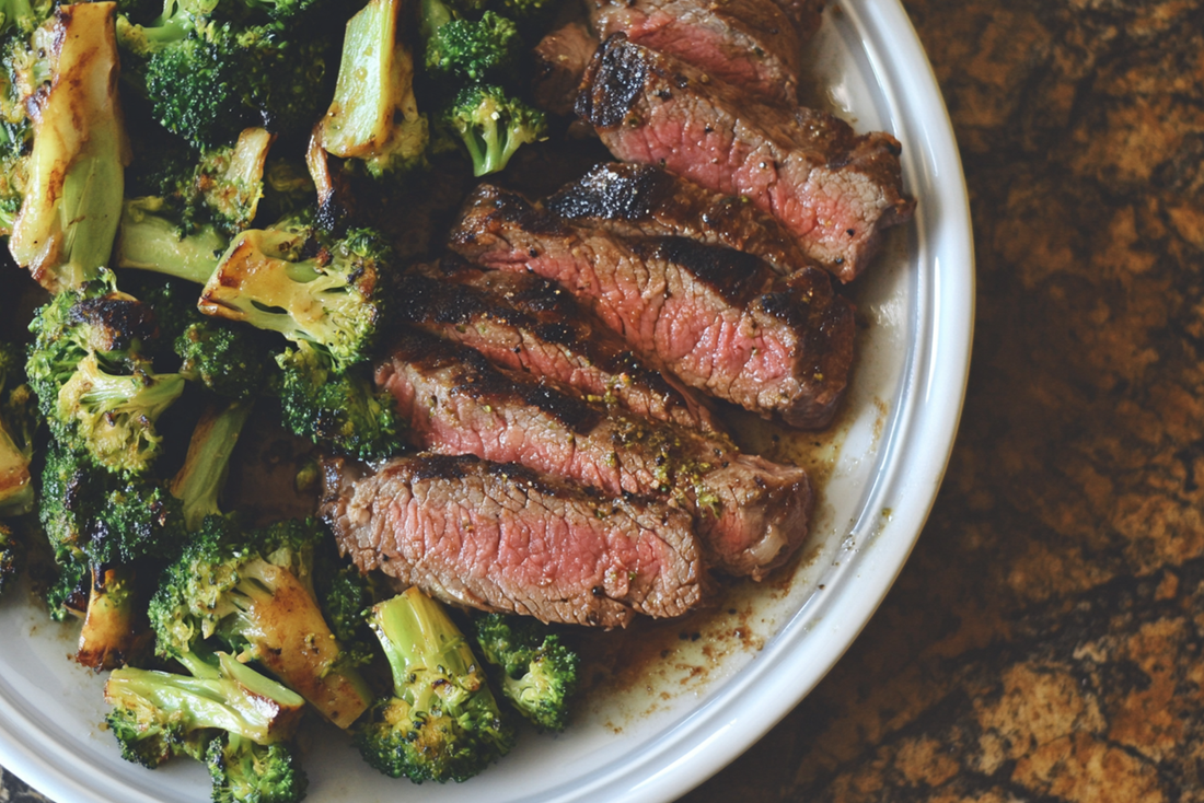 Miso-Ginger Steak and Broccoli Stir-Fryvvvv
