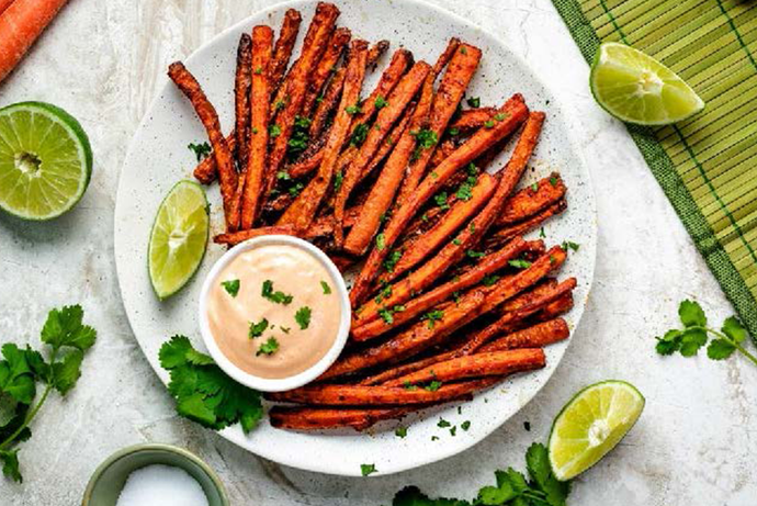 Sweet Potato and Carrot Fries