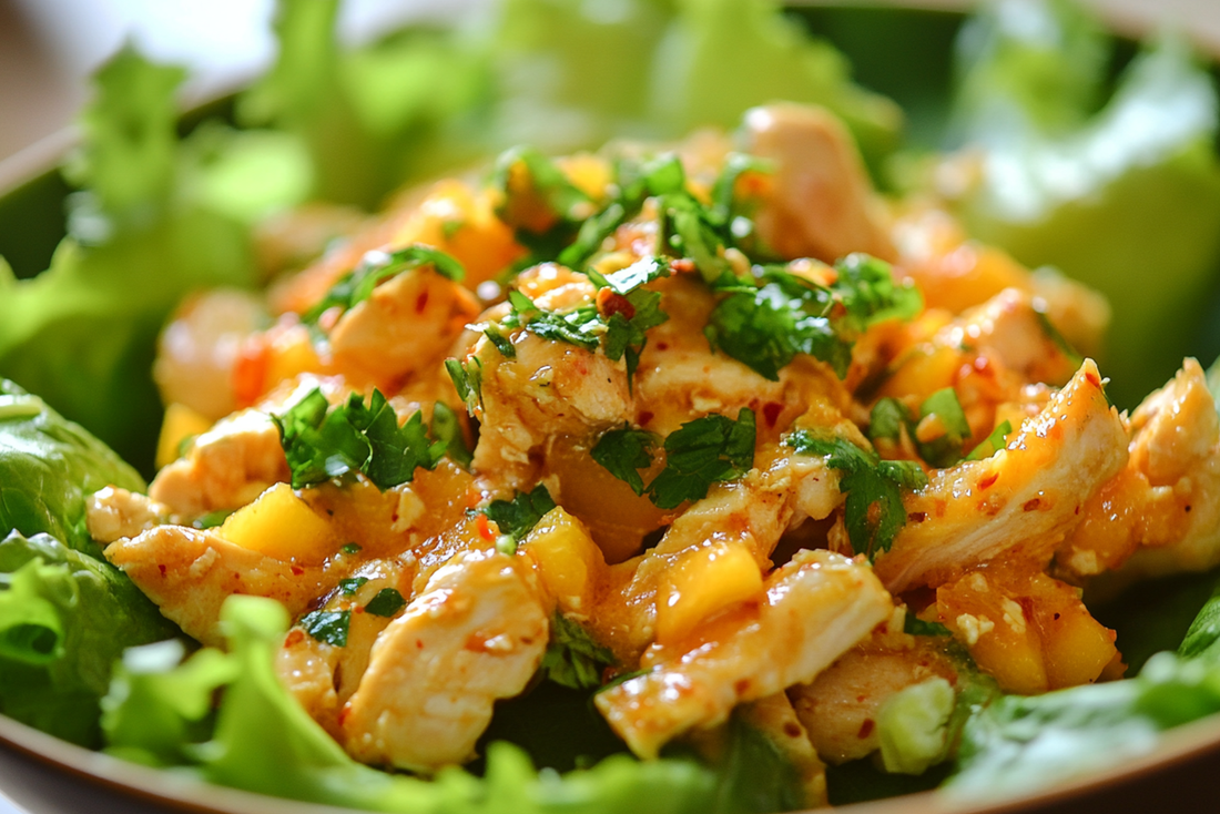 Spicy Mango Chicken Salad Recipe