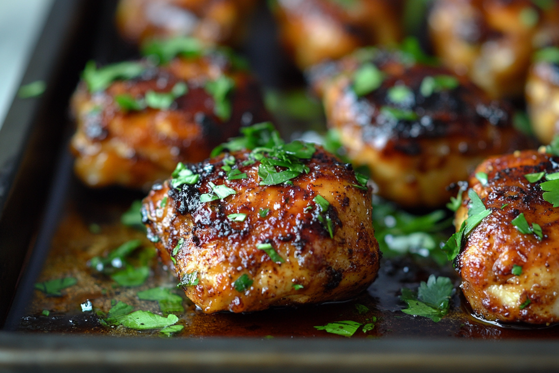 Sticky Soy-Ginger Chicken Bites