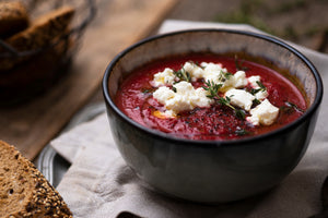 Beetroot and Goat Cheese Salad