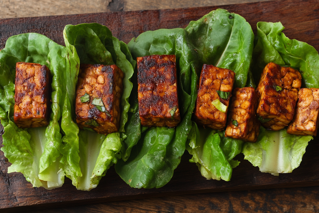 Tempeh Lettuce Wraps