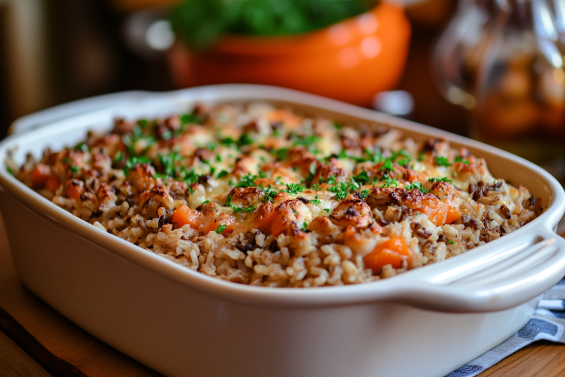 Turkey Wild Rice Bake