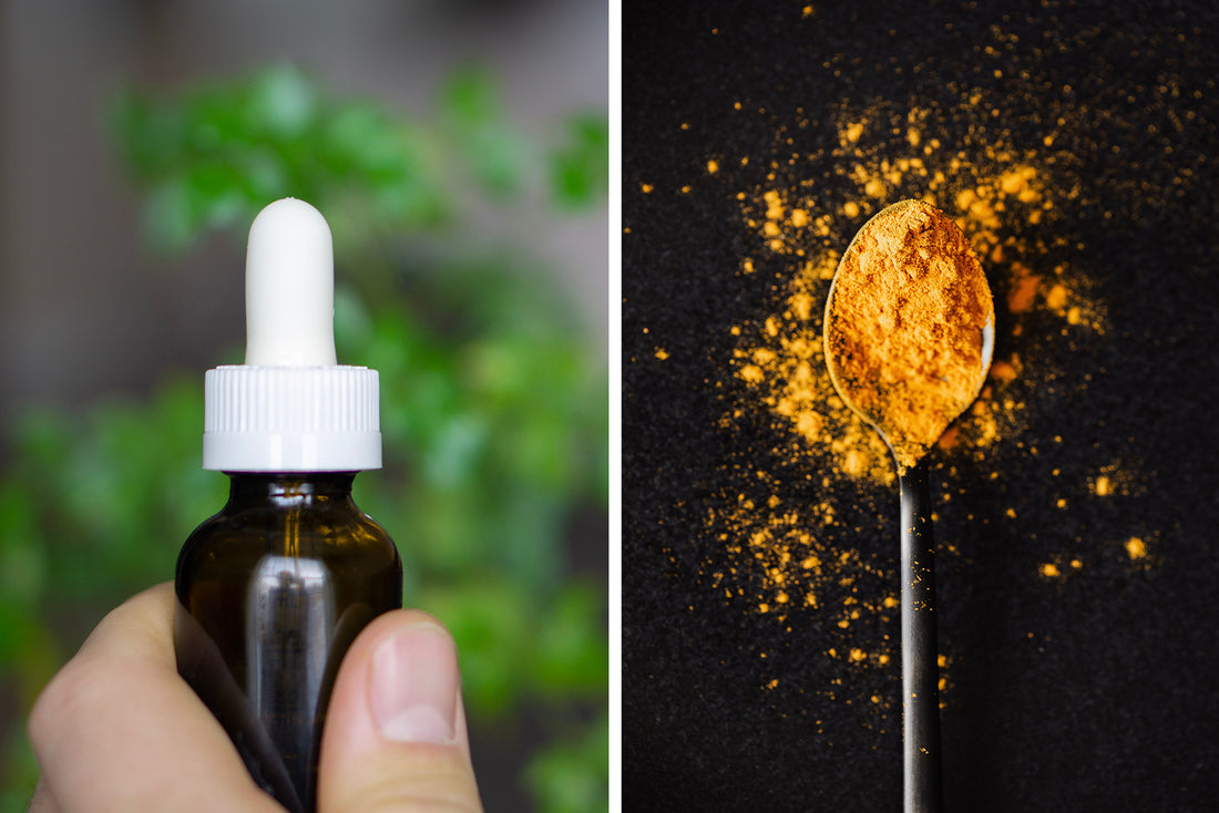 TURMERIC AND HEMP OIL 