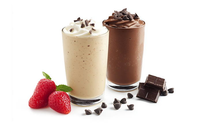 Whey Protein Vanilla & Chocolate Shake