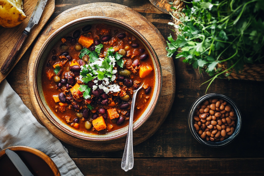 Sweet Potato & Black Bean Chili