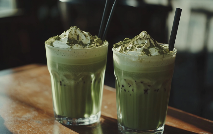 Matcha Latte with VORST Match Mix