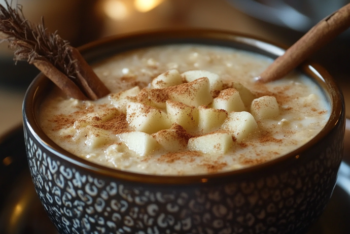 Warm Cinnamon Apple Oats