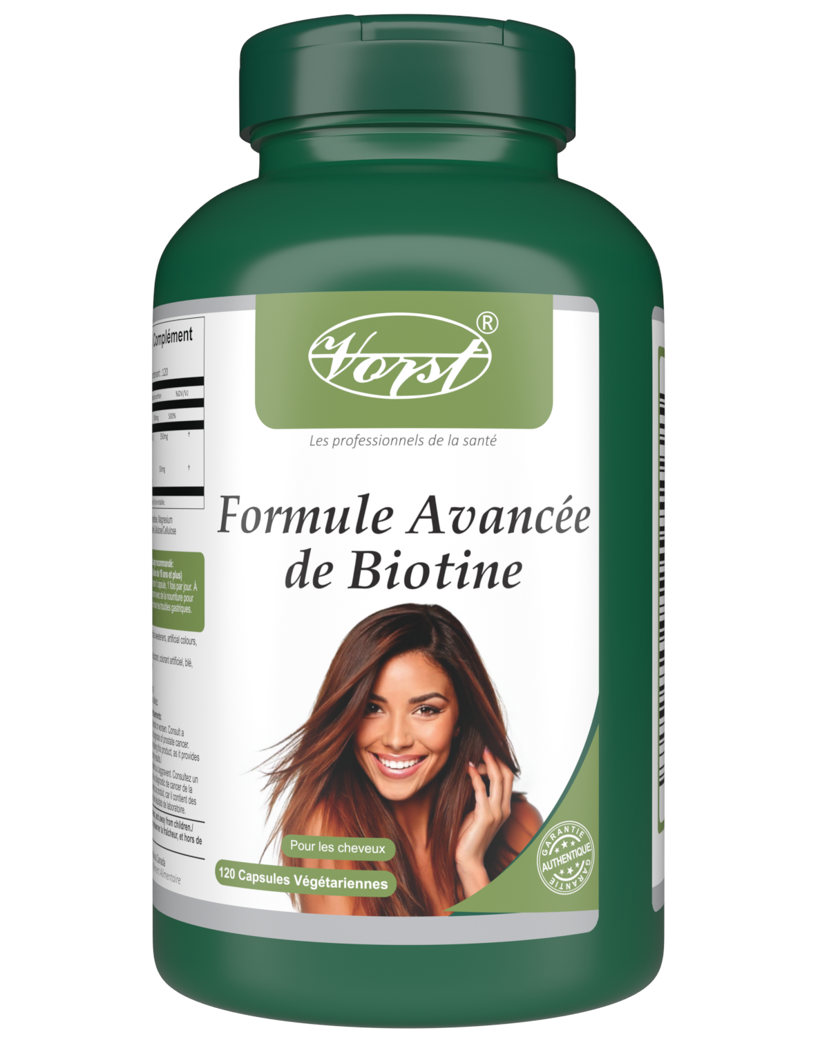 VORST Advanced Biotin 120 Vegan Capsules