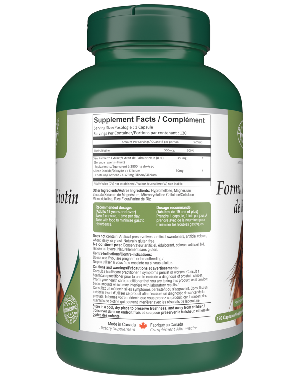 VORST Advanced Biotin 120 Vegan Capsules