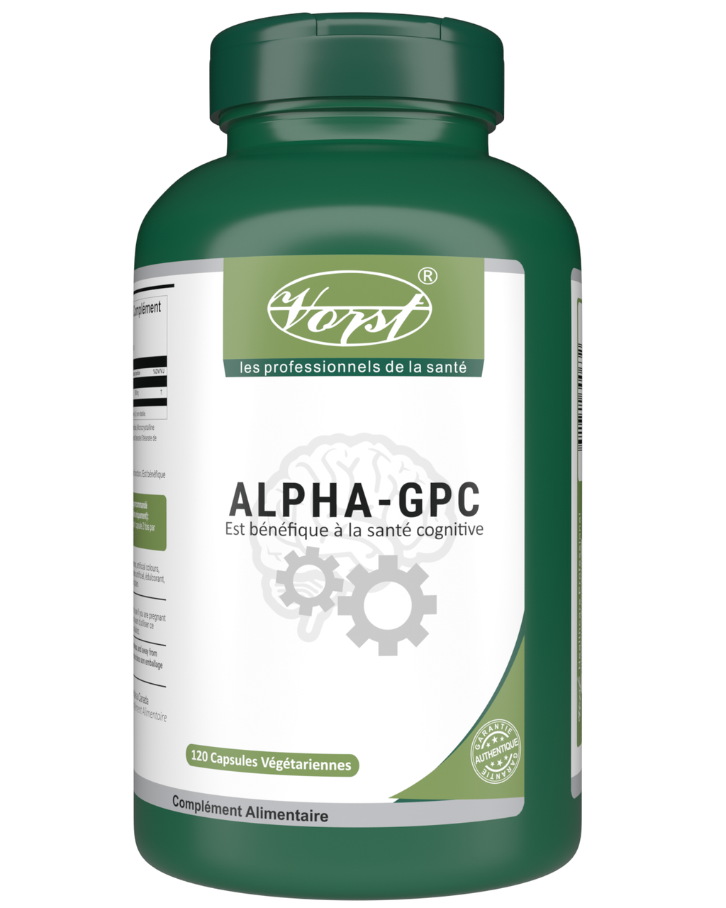 Alpha-GPC 120 Vegan Capsules for Cognative Health