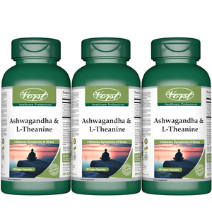 Ashwagandha and L-Theanine Complex 90 Vegan Capsules