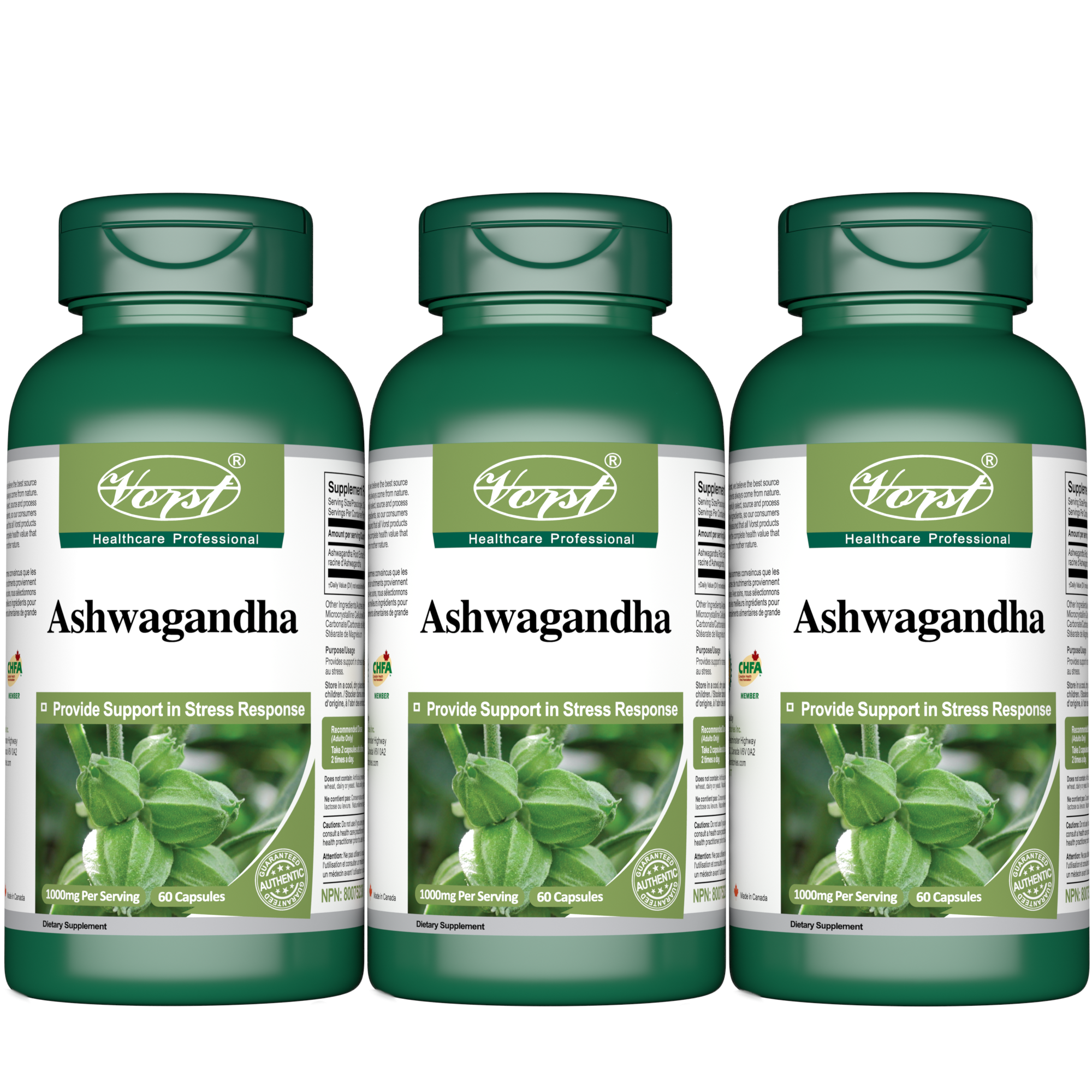 Ashwagandha 1000mg Per Serving 60 Capsules