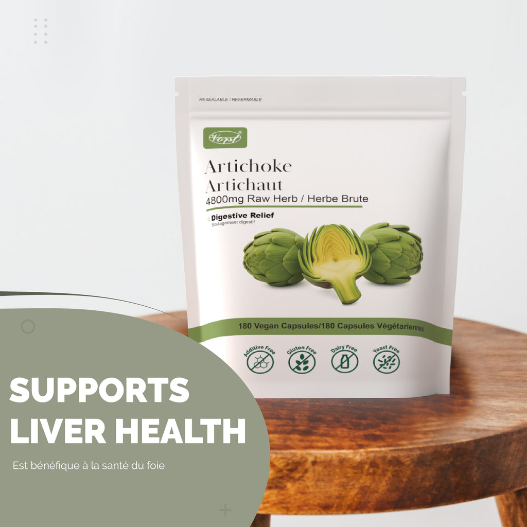 Artichoke Extract 180 Vegan Capsules (Pouch)