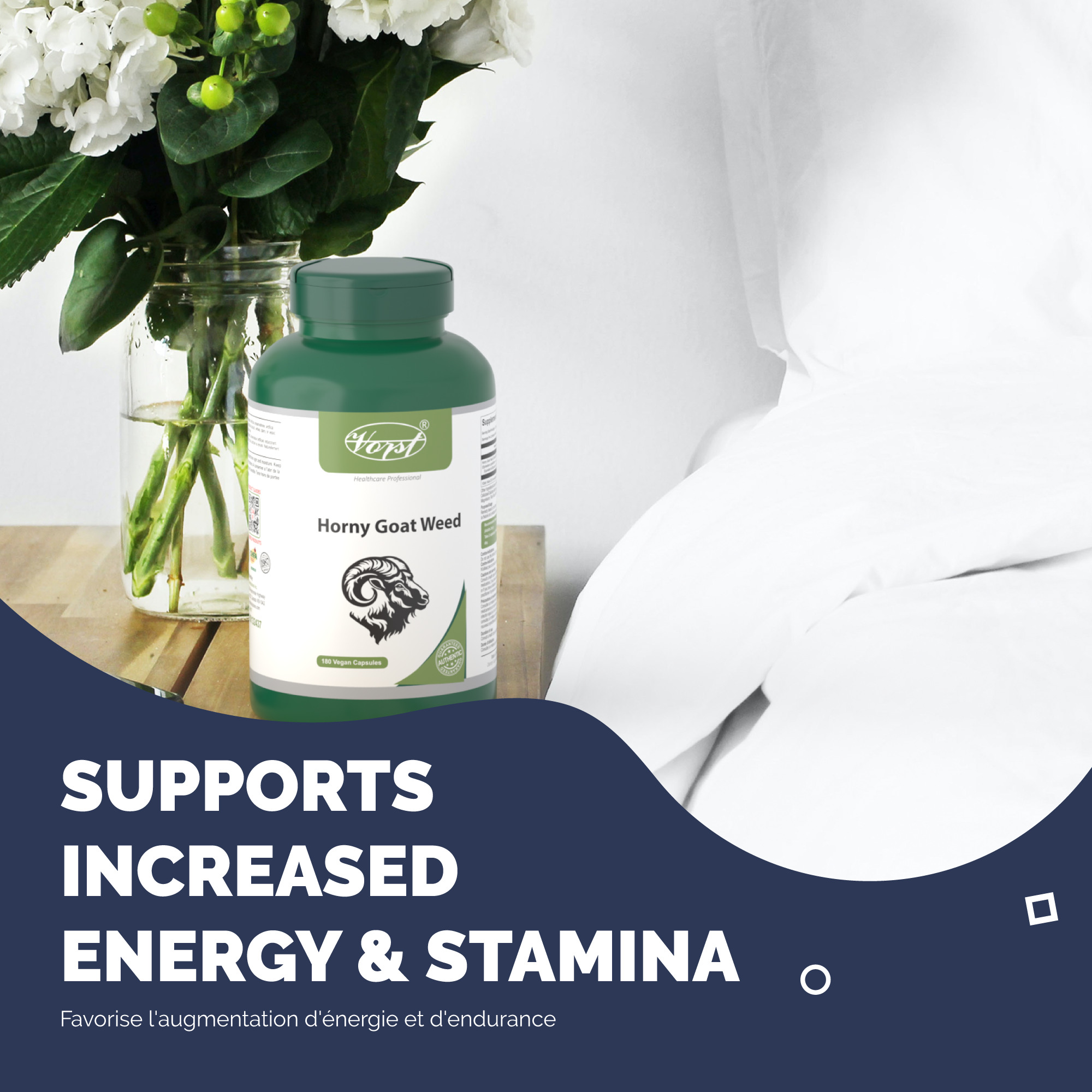 Horny Goat Weed 180 Vegan Capsules