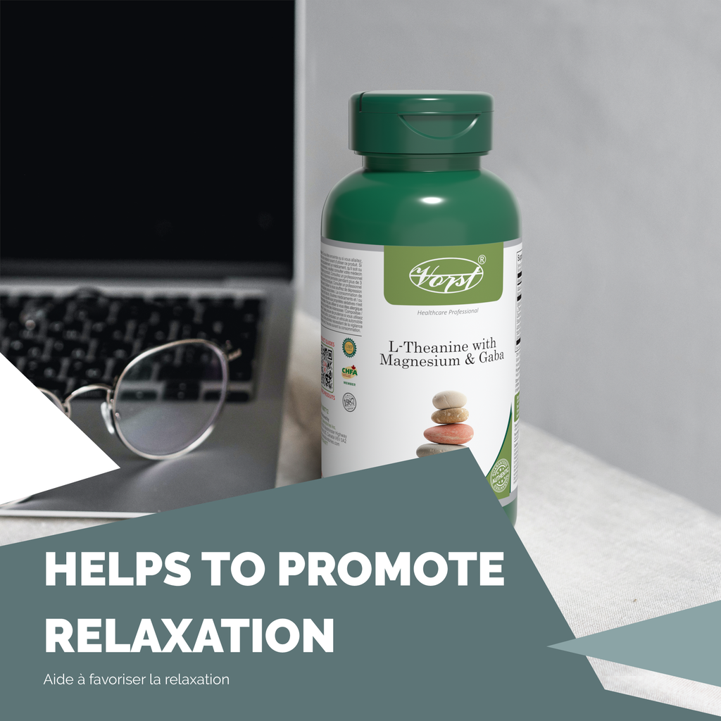L-Theanine with Magnesium & Gaba 60 Capsules