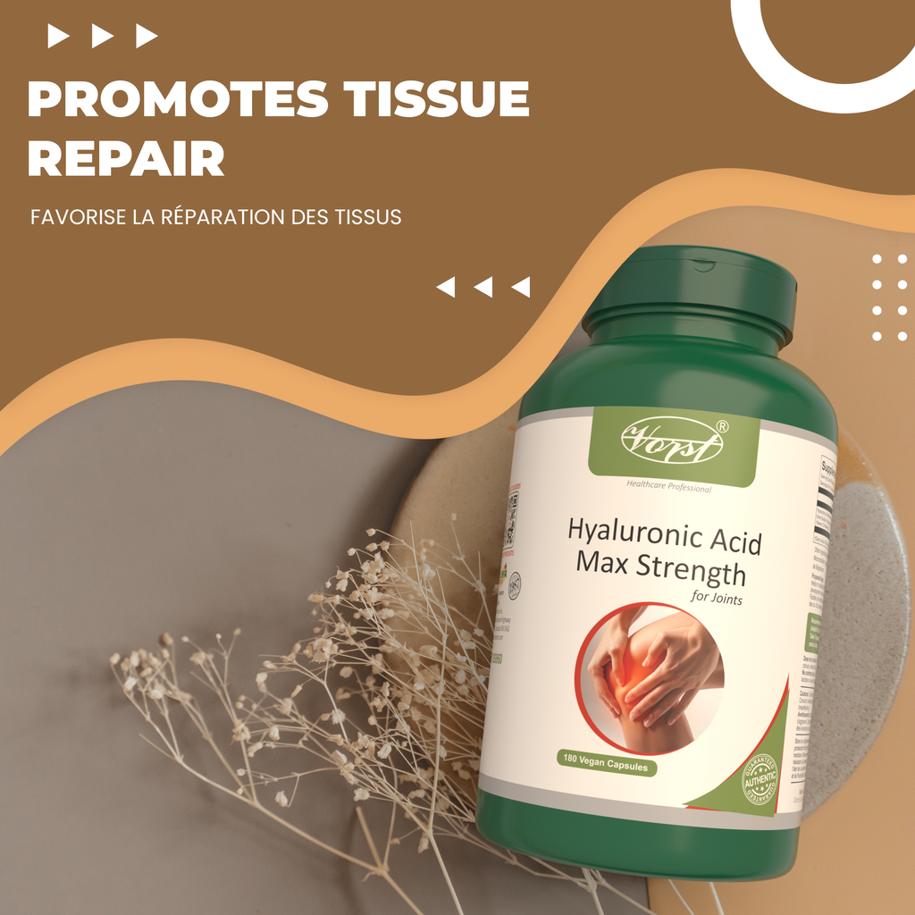 Hyaluronic Acid Max Strength for Joints 180 Vegan Capsules