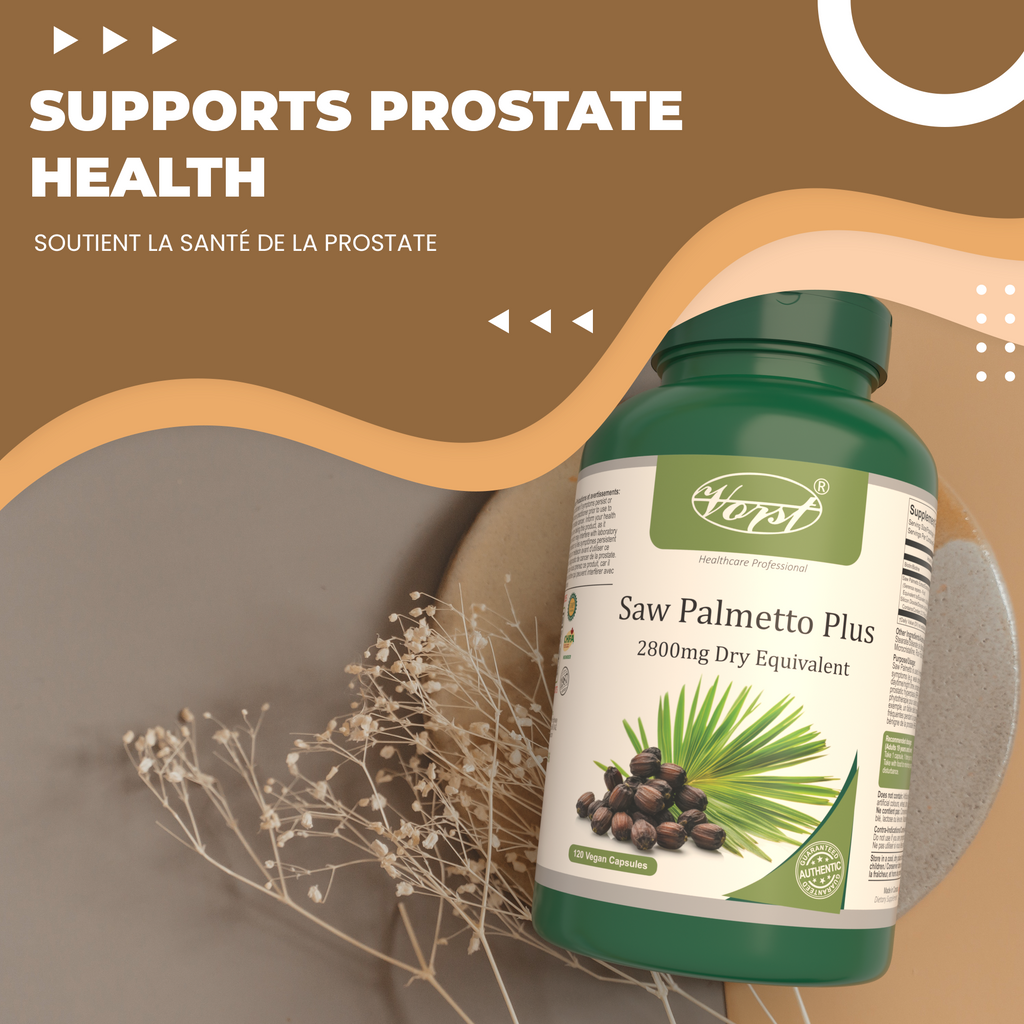 VORST Saw Palmetto Plus 120 Vegan Capsules