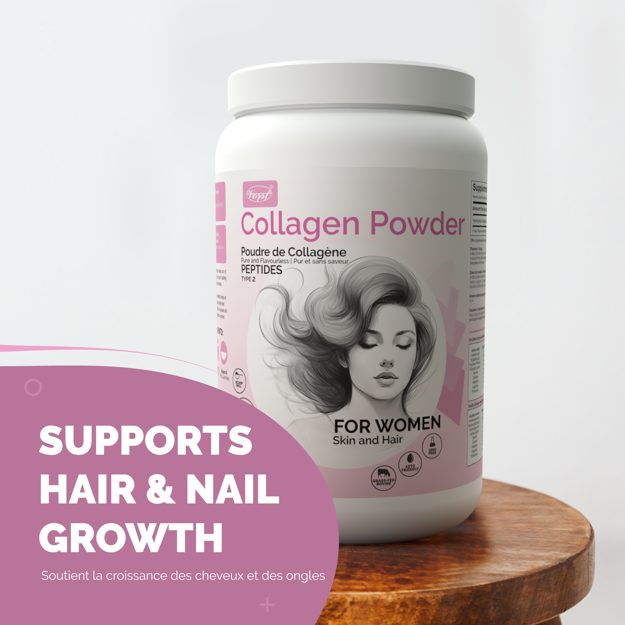 Collagen Powder Peptides type 2 For Women