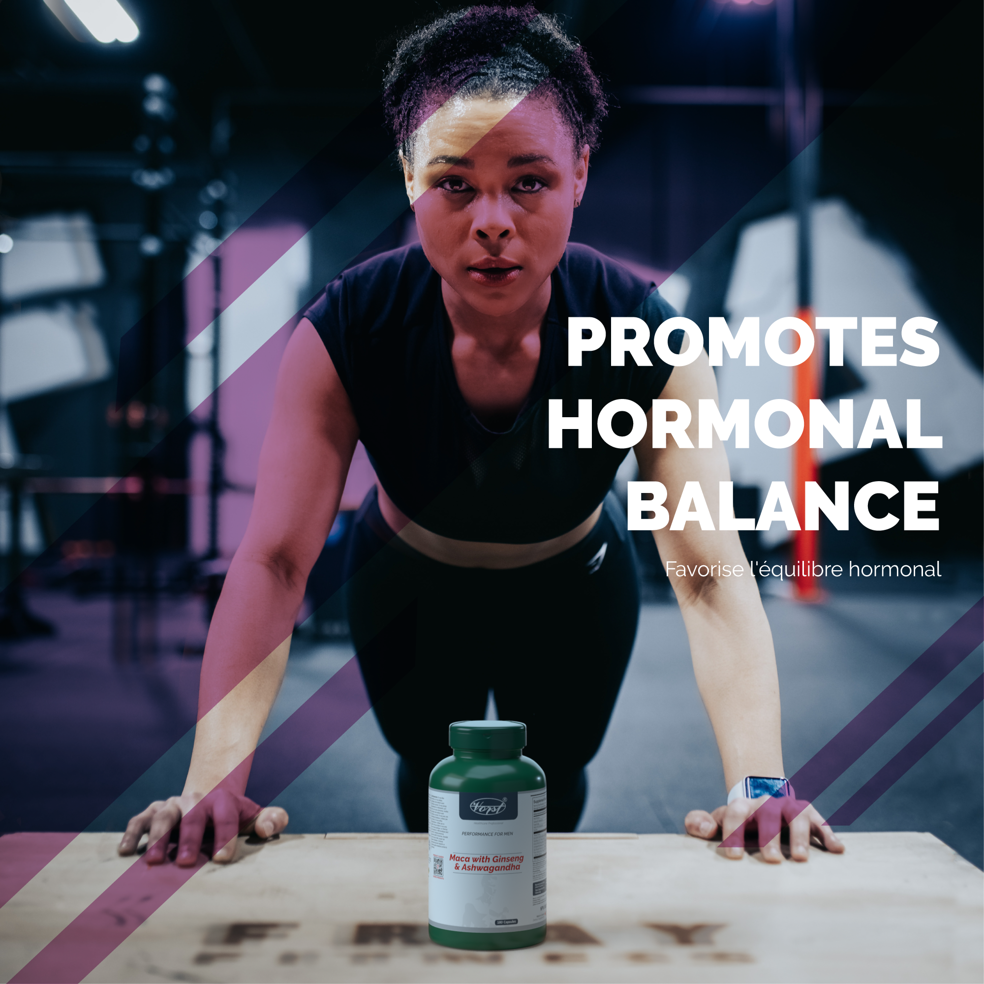 Maca, Ashwagandha, Ginseng for Workout