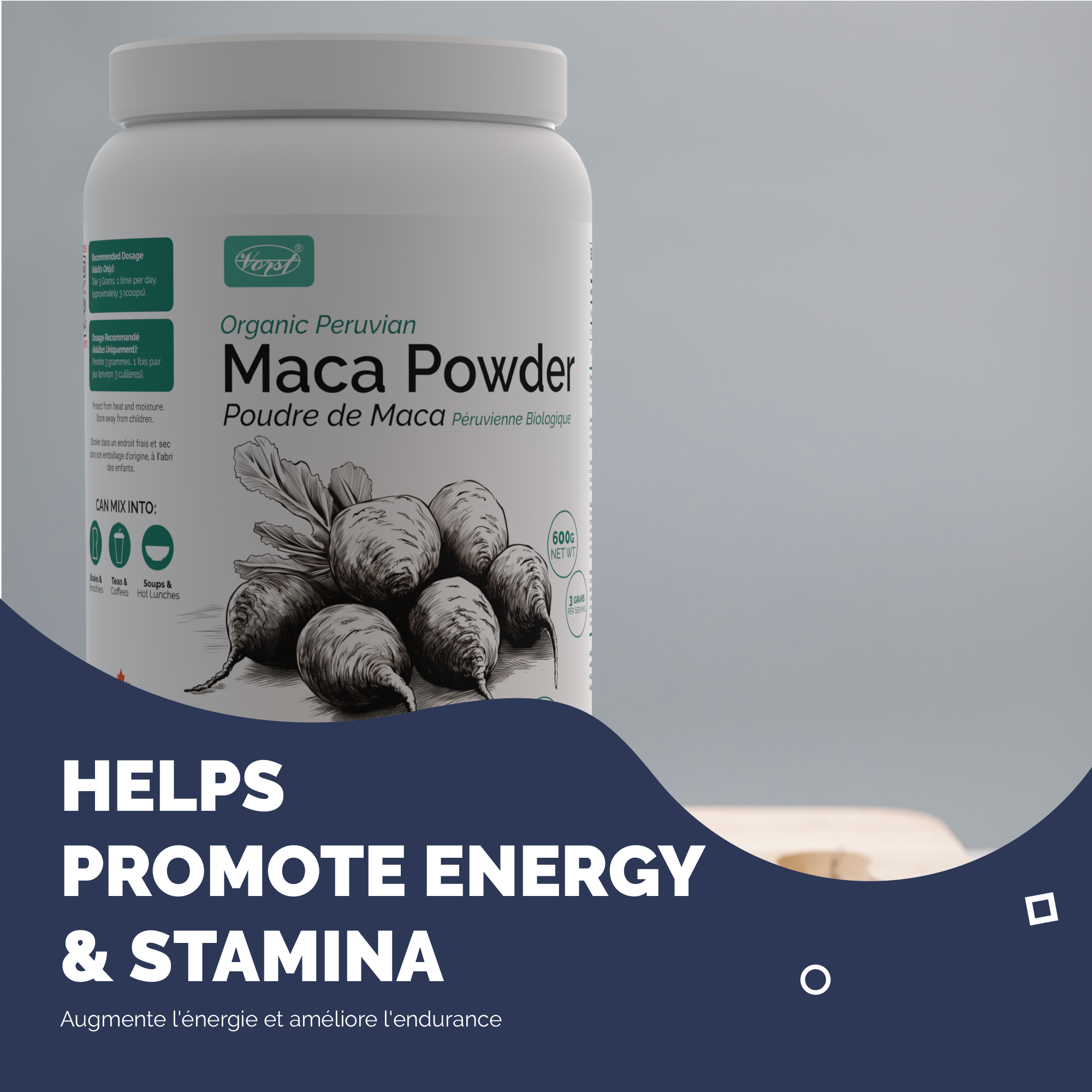 Maca Powder 600g – Vitamins and Supplements Online Canada - Shop With ...