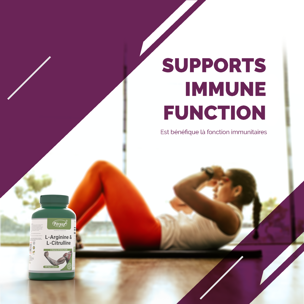 L-Arginine 900mg & L-Citrulline 900mg 180 Vegan Capsules