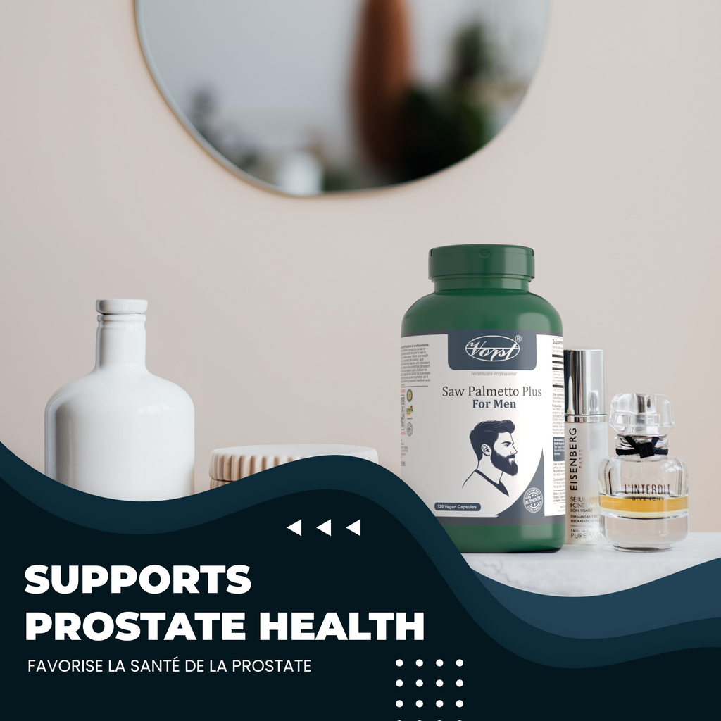 VORST Saw Palmetto Plus for Men 120 Vegan Capsules