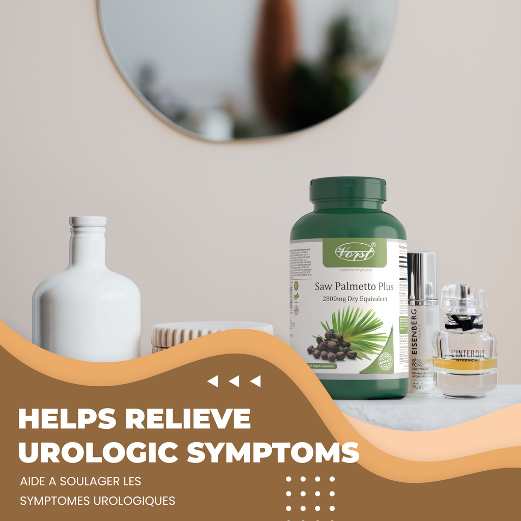VORST Saw Palmetto Plus 120 Vegan Capsules